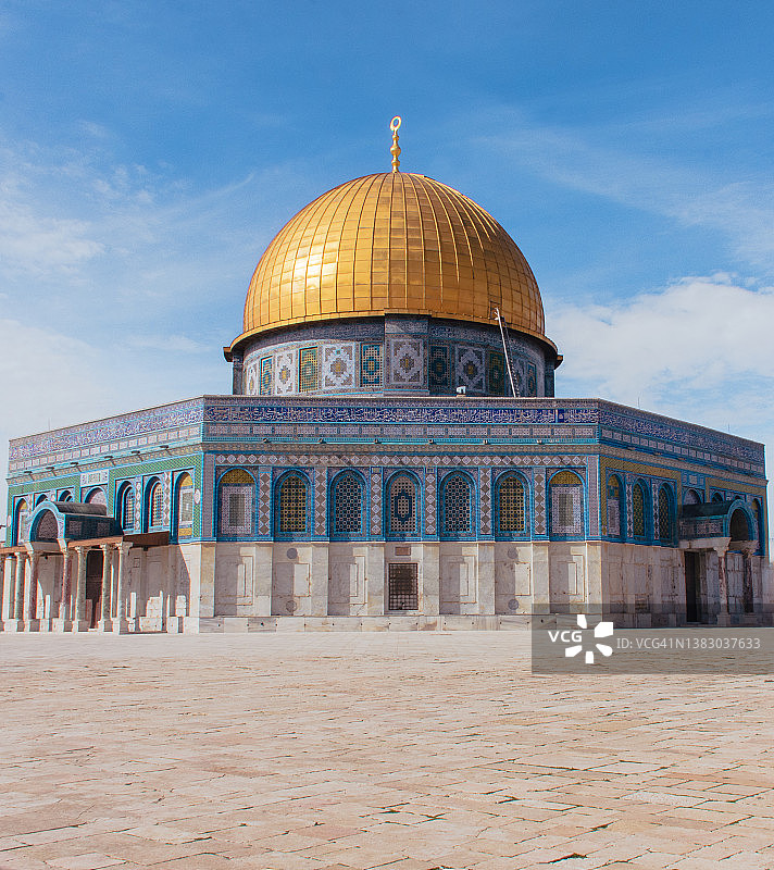 耶路撒冷的阿克萨清真寺图片素材
