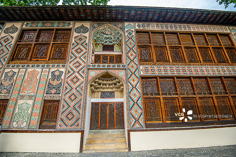 阿塞拜疆舍基汗夏宫图片素材