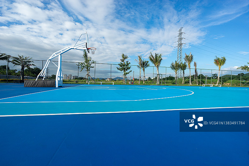 篮球场图片素材