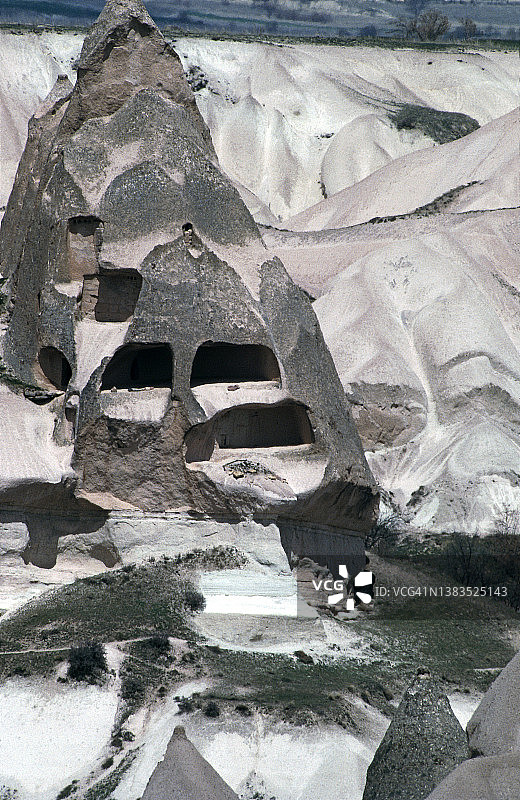 卡帕多奇亚的岩层图片素材