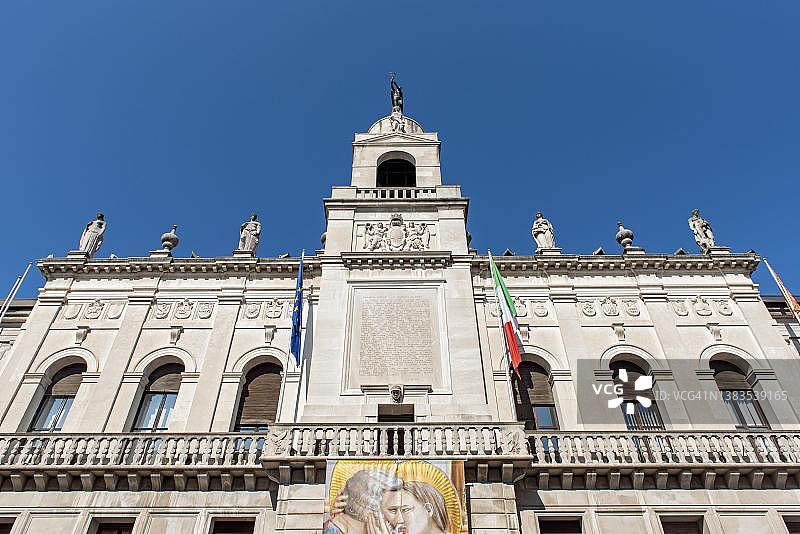 意大利帕多瓦莫罗尼宫图片素材