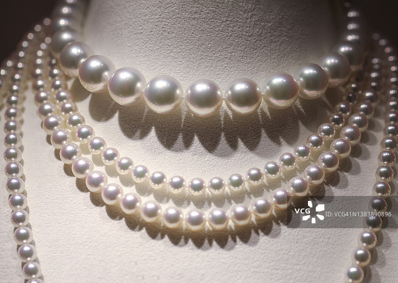 珍珠项链图片素材