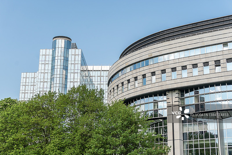 欧洲议会保罗-亨利·斯巴克大楼图片素材