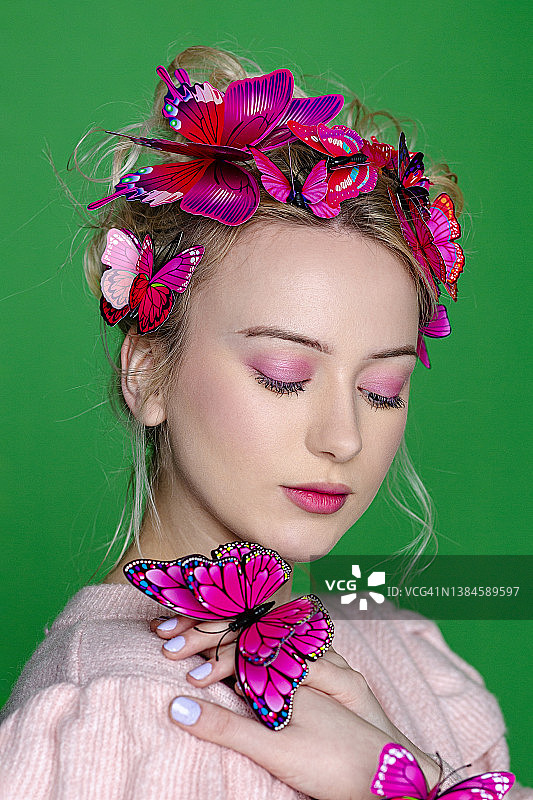 粉色之美图片素材