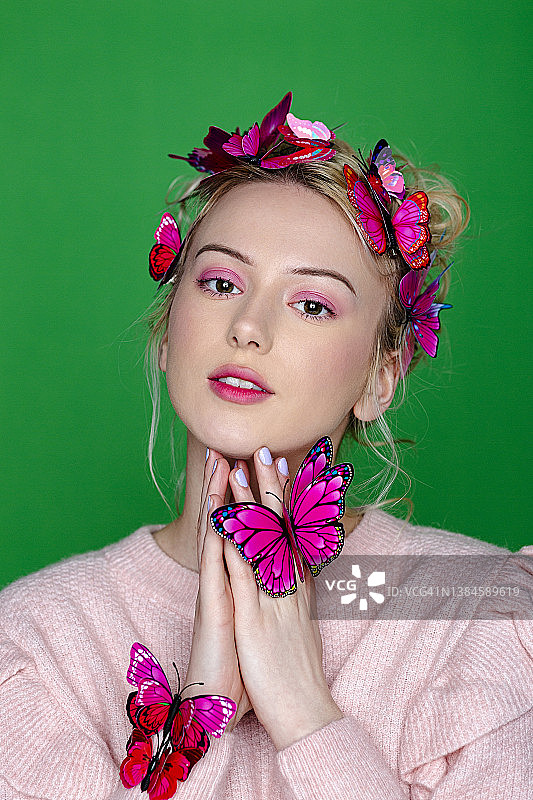 粉色之美图片素材