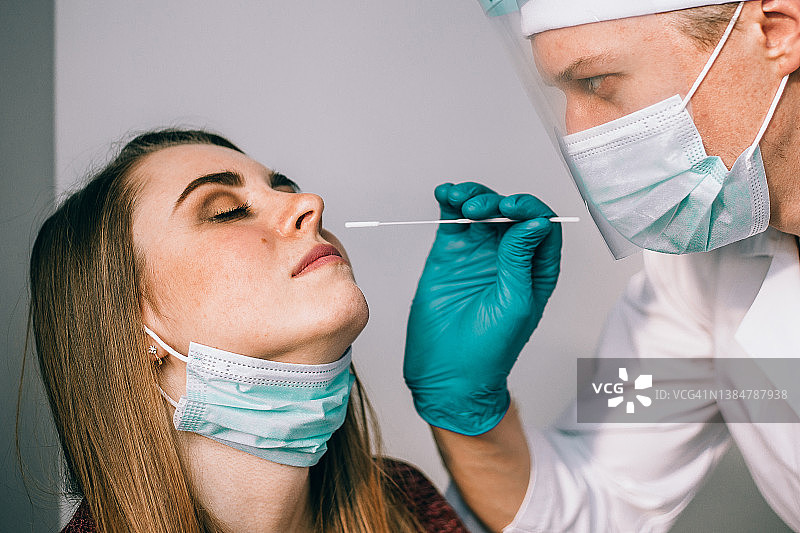 新冠病毒检测图片素材