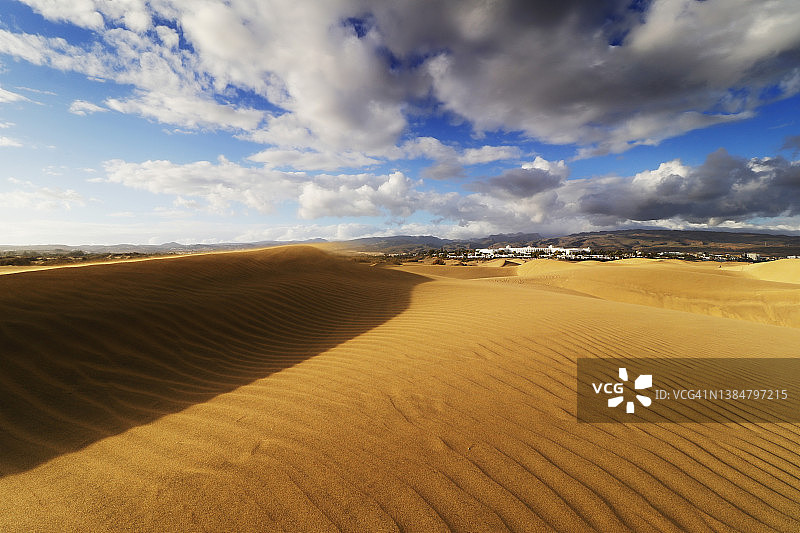 加那利群岛马斯帕洛马斯沙丘图片素材