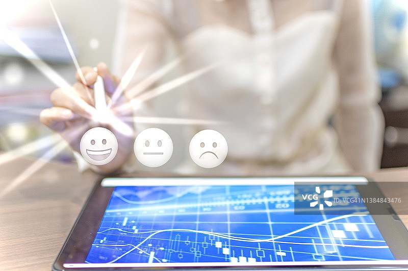 满意度概念，客户体验概念，最佳满意度评分图片素材