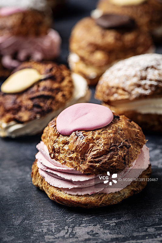 奶油甜面包图片素材