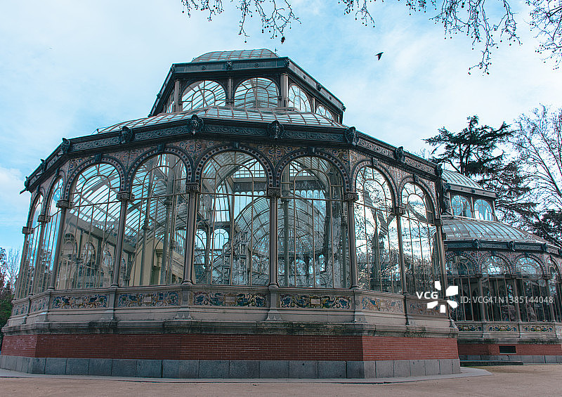 马德里水晶宫图片素材