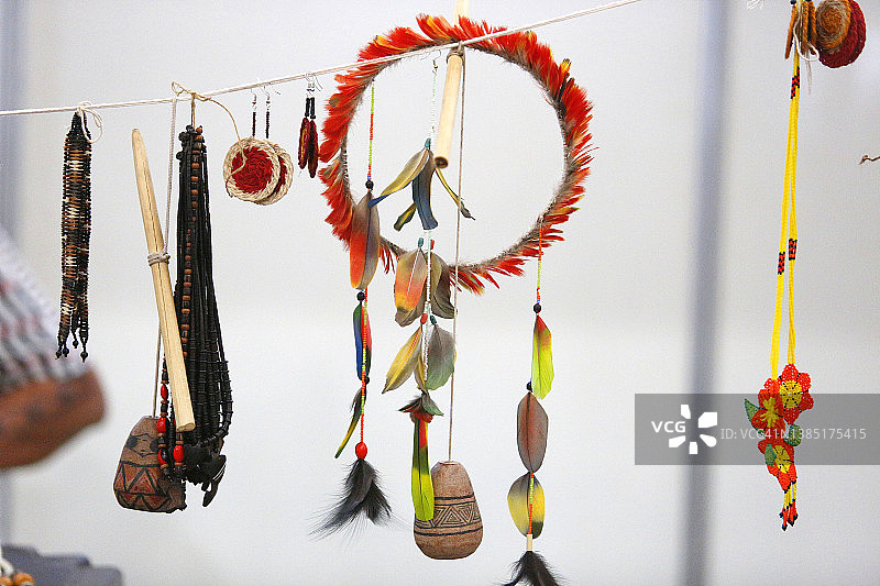 巴西原住民装饰品图片素材