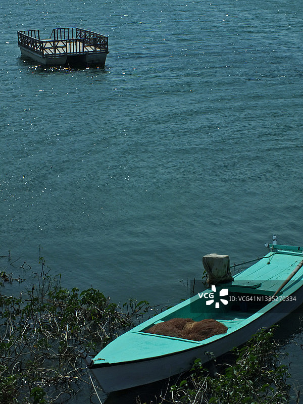 吉恩杰尔湖：淡水水库图片素材