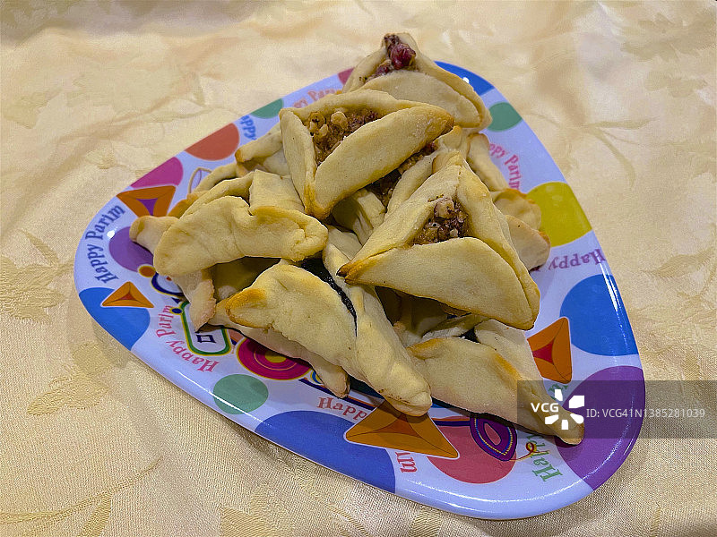 一盘自制哈曼塔图片素材