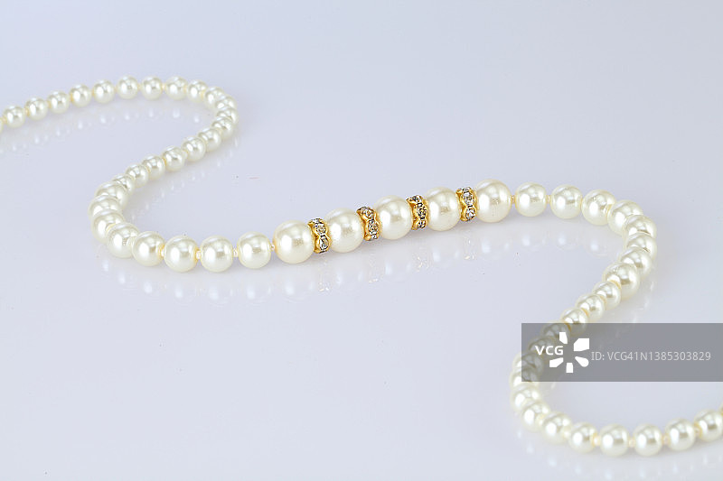 珍珠项链图片素材