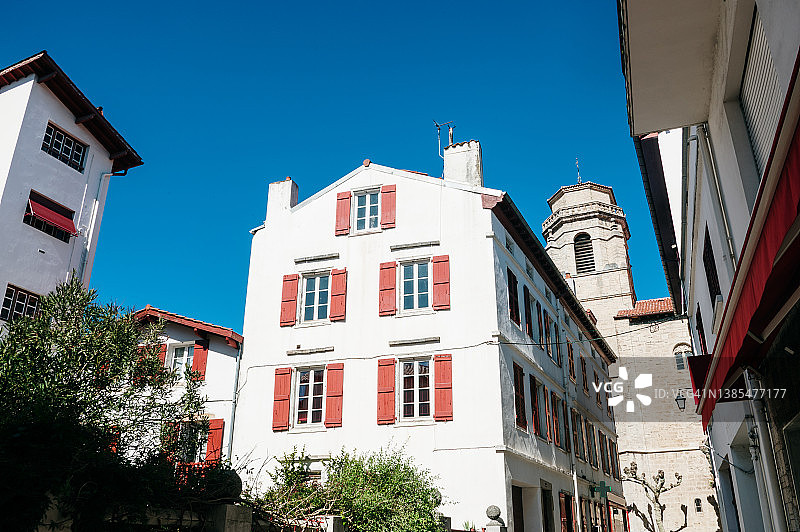 典型的巴斯克建筑图片素材