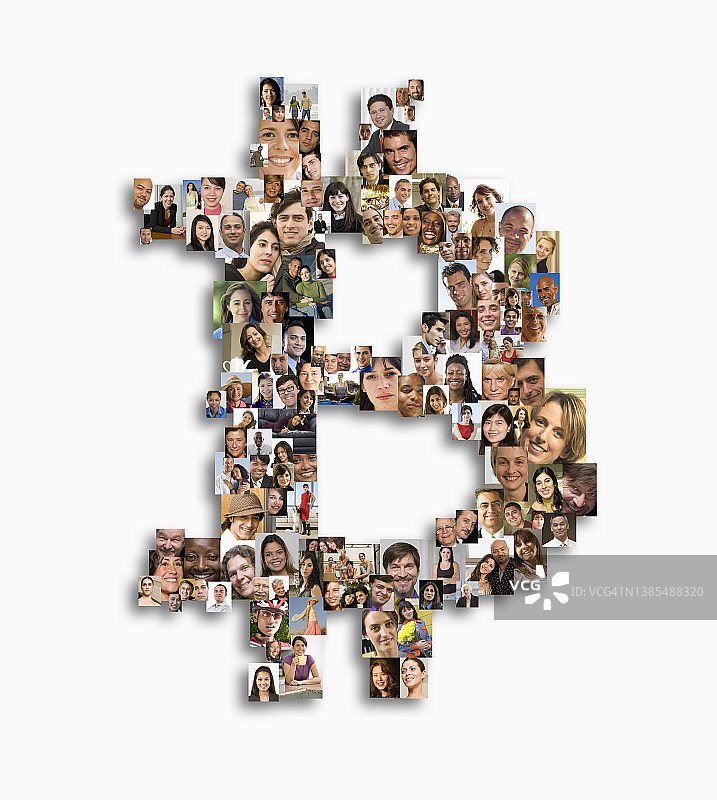 加密货币人群图片素材