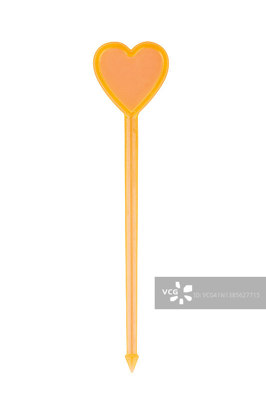 白色背景上的小吃串图片素材