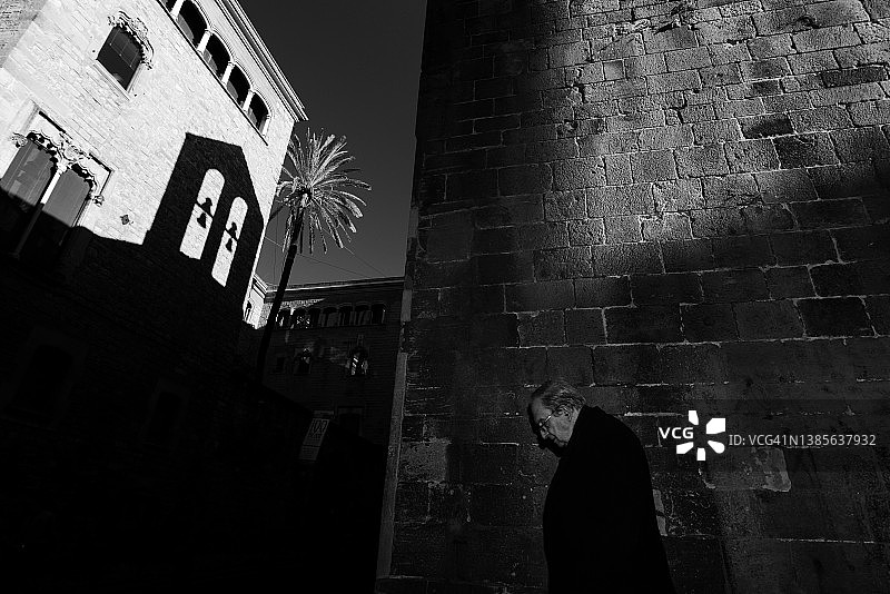 巴塞罗那哥特区图片素材