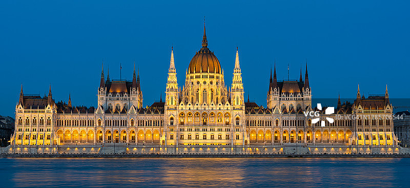 欧洲，匈牙利，布达佩斯：匈牙利国会大厦图片素材