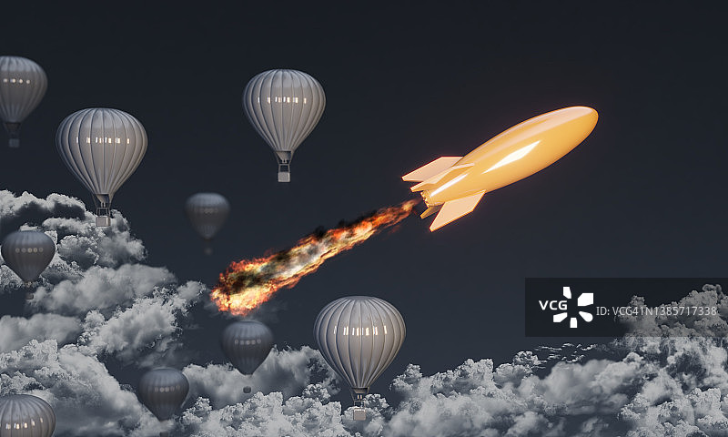 创新-在人群中脱颖而出图片素材