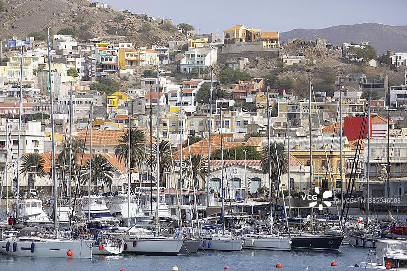 圣维森特岛明德卢海湾，佛得角图片素材