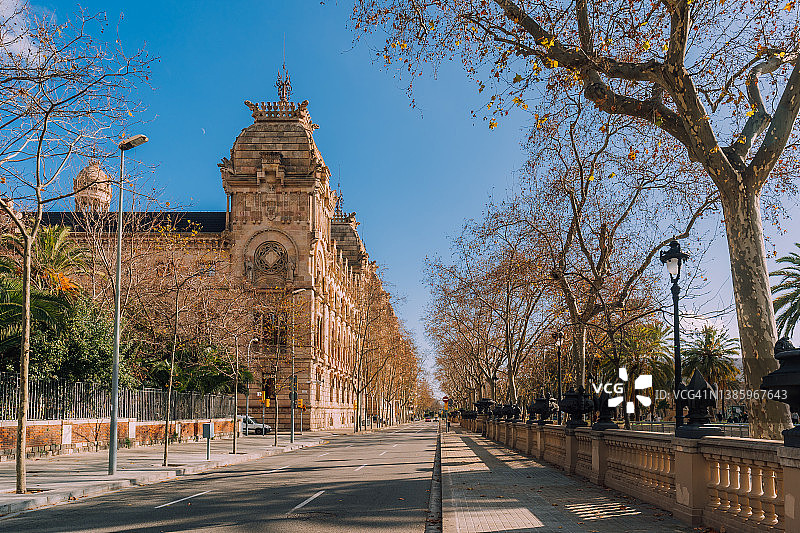 西班牙加泰罗尼亚高级法院是西班牙巴塞罗那的最高司法机构图片素材