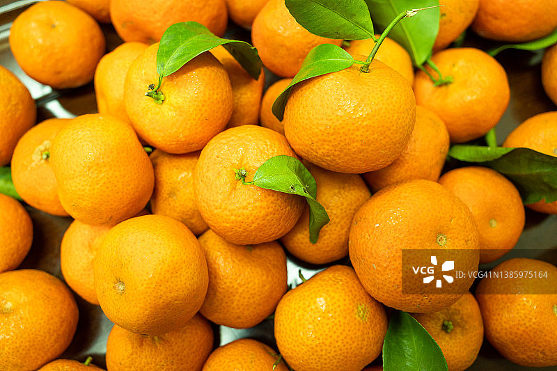 黄色橙子图片素材