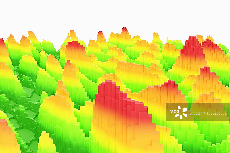 热图条形图抽象背景图片素材