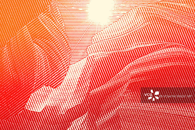 羚羊峡谷的阳光束图片素材