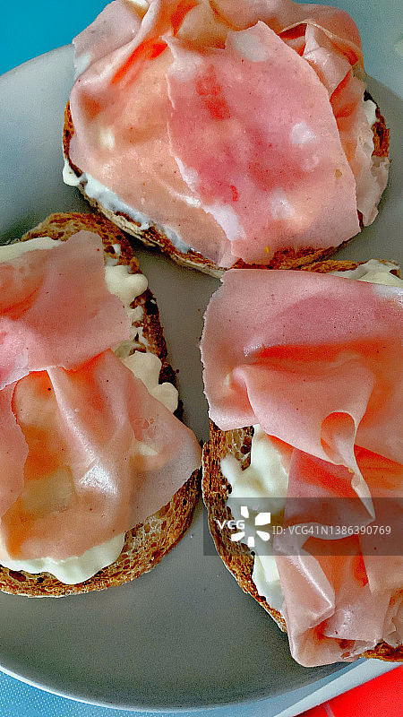 烤面包片图片素材