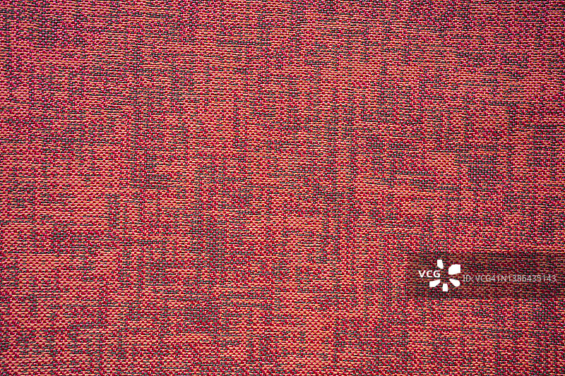 红色织物布料，涤纶纹理背景图片素材