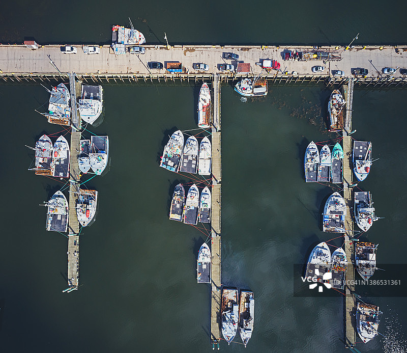 小镇码头图片素材