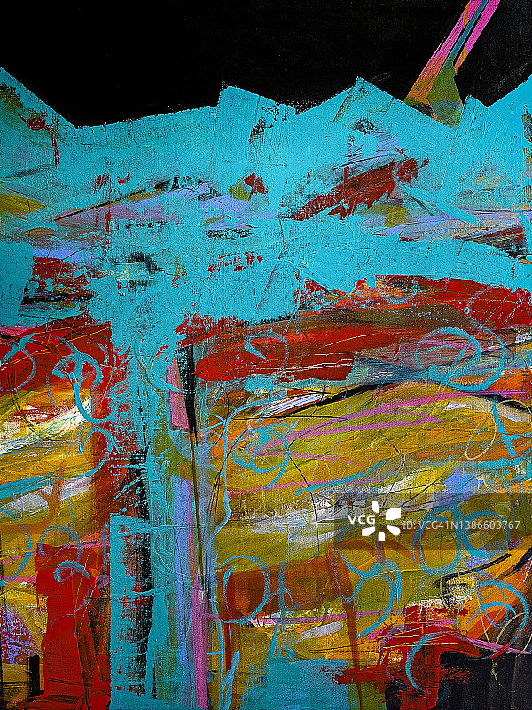 抽象现代绘画纹理背景图片素材