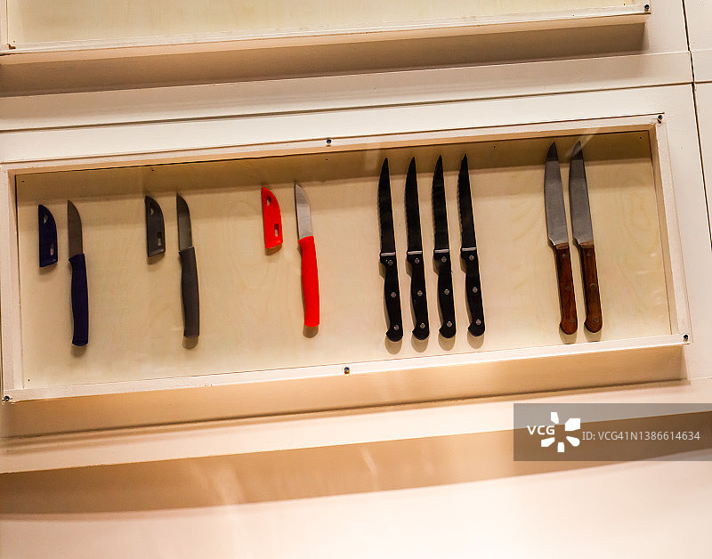 厨房里的刀具图片素材