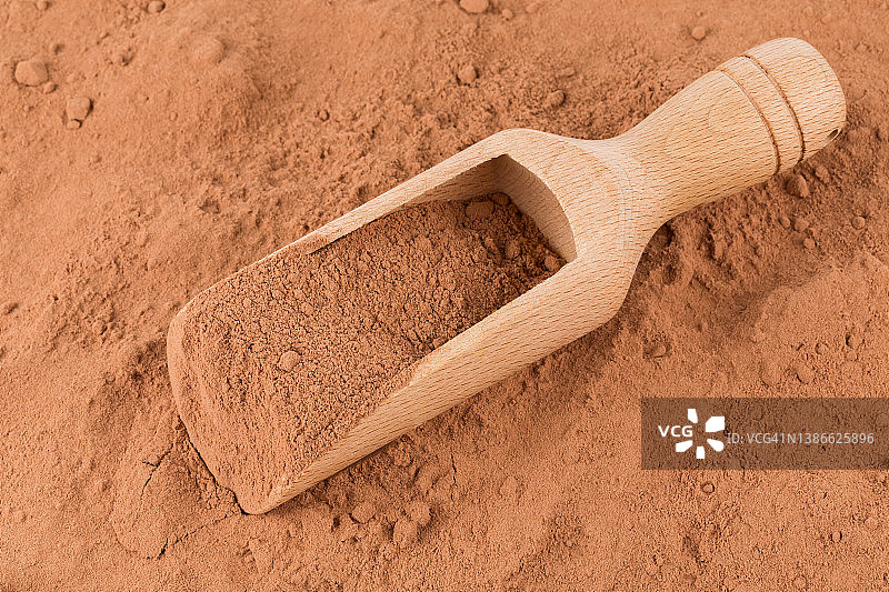 可可粉特写背景图片素材