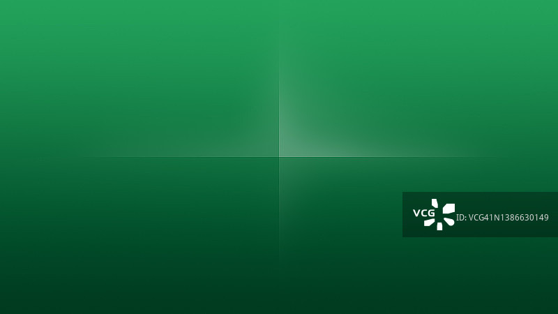 绿色渐变背景，中间有折叠中心线或交叉线图片素材