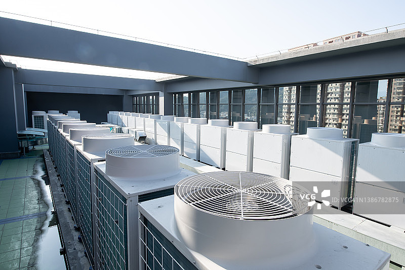 屋顶空调系统图片素材