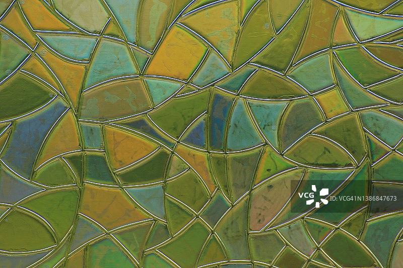 装饰艺术马赛克彩色玻璃图片素材