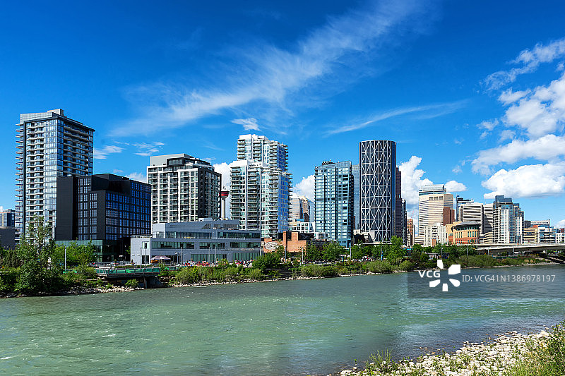 六月城市中心景观图片素材