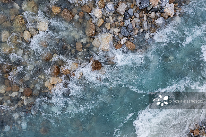 中国西藏的河流图片素材