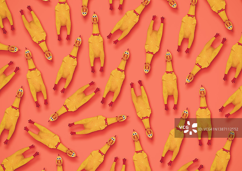 有趣的橡胶鸡图片素材