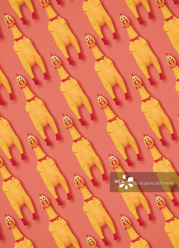 有趣的橡胶鸡图片素材