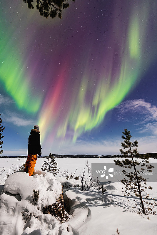 夜晚的魔法图片素材