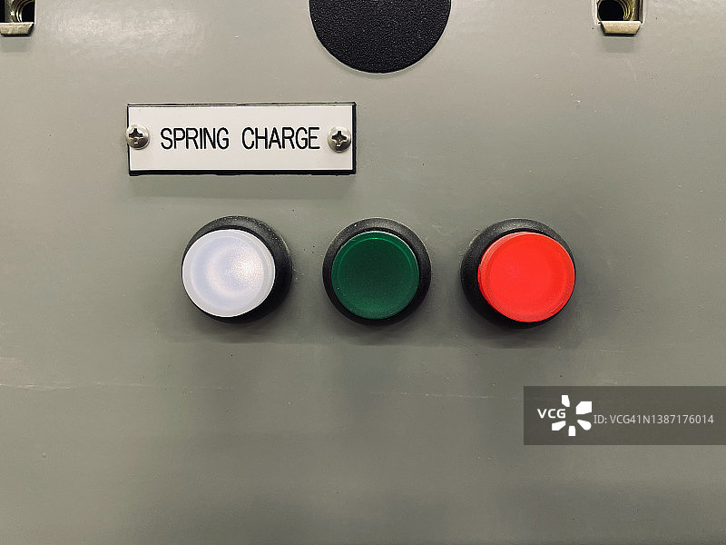 工业设备控制按钮图片素材