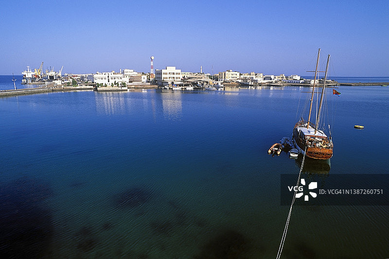厄立特里亚马萨瓦港口城市图片素材