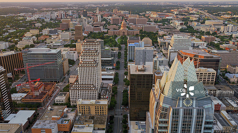 奥斯汀的高层建筑图片素材