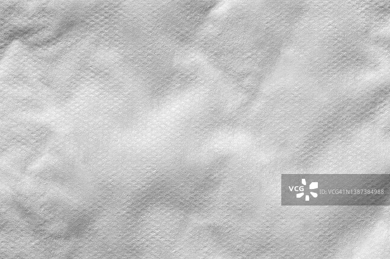 白色棉质尿失禁垫纹理背景特写图片素材