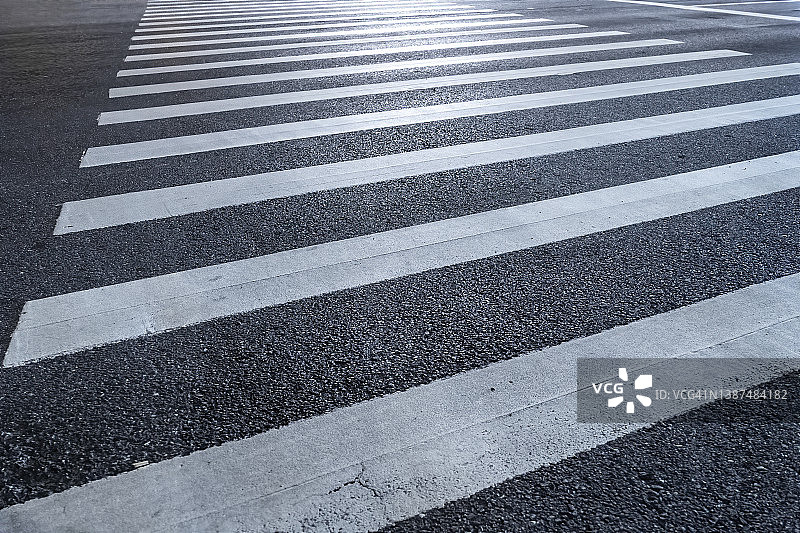人行横道线图片素材