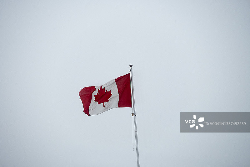 加拿大的国旗图片素材