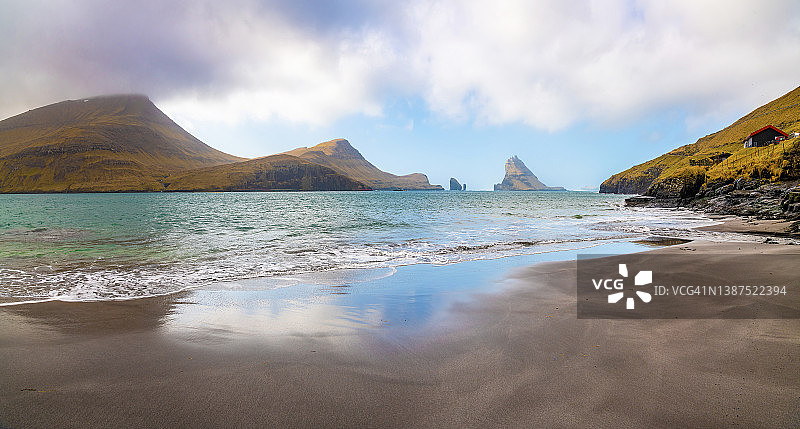 风景优美的海滩图片素材